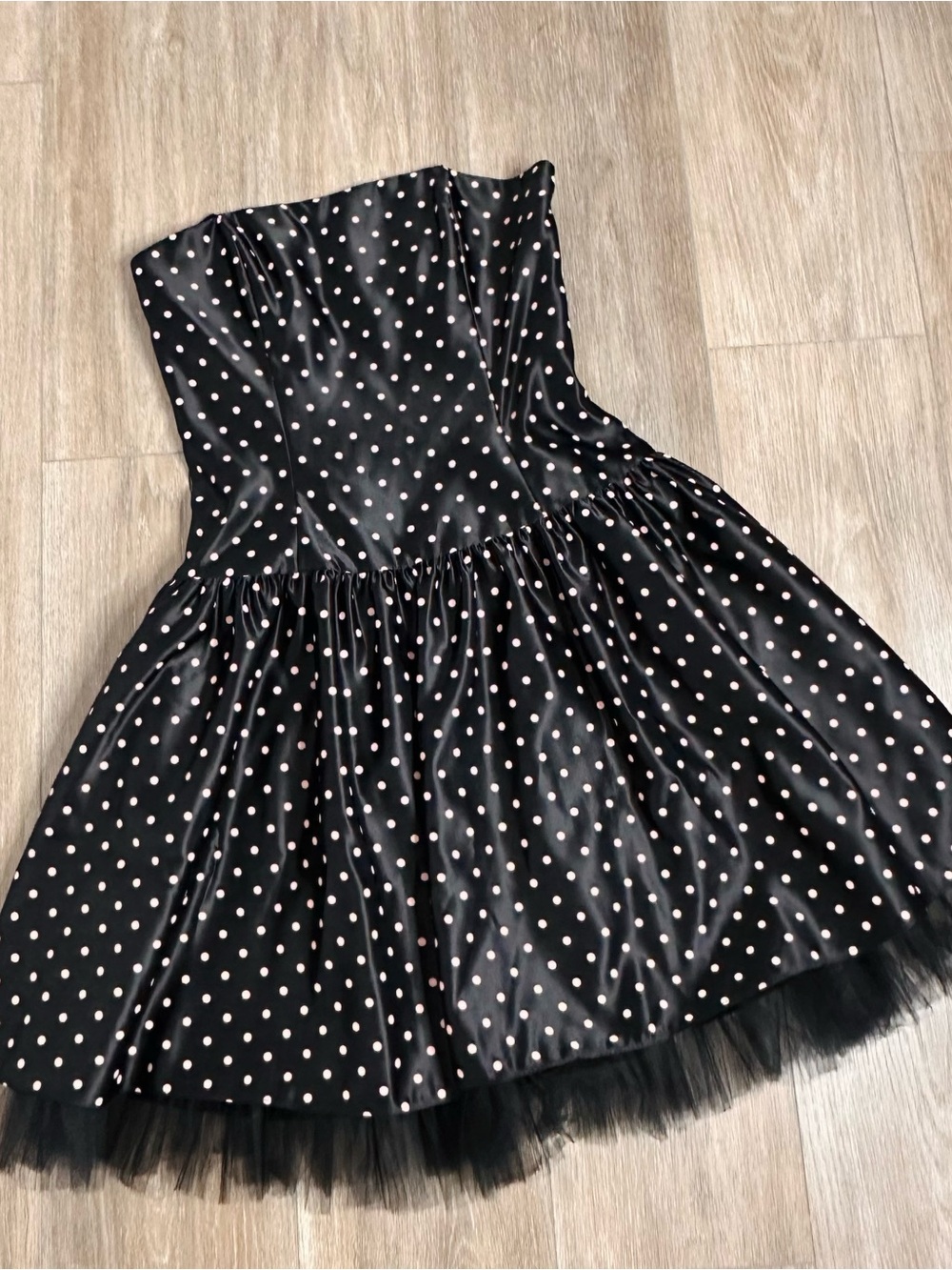 Vintage Jessica McClintock for Gunne Sax Polk dot dress